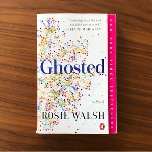 paperback book - a novel - ghosted by rosie walsh